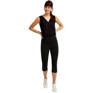 Reitmans Patterned Pull On Capri Pants The Iconic